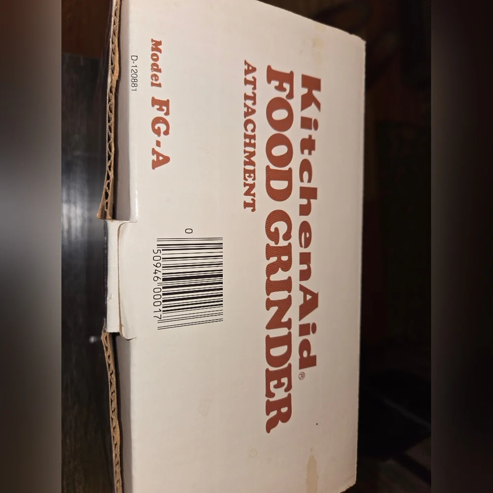 Kitchenaid Food Grinder Attachment Model FG-A